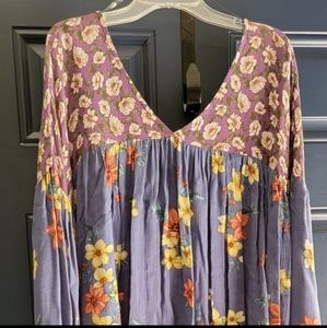 BOHME  womens floral top NWT